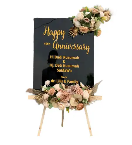 Papan Bunga Akrilik Krapyak